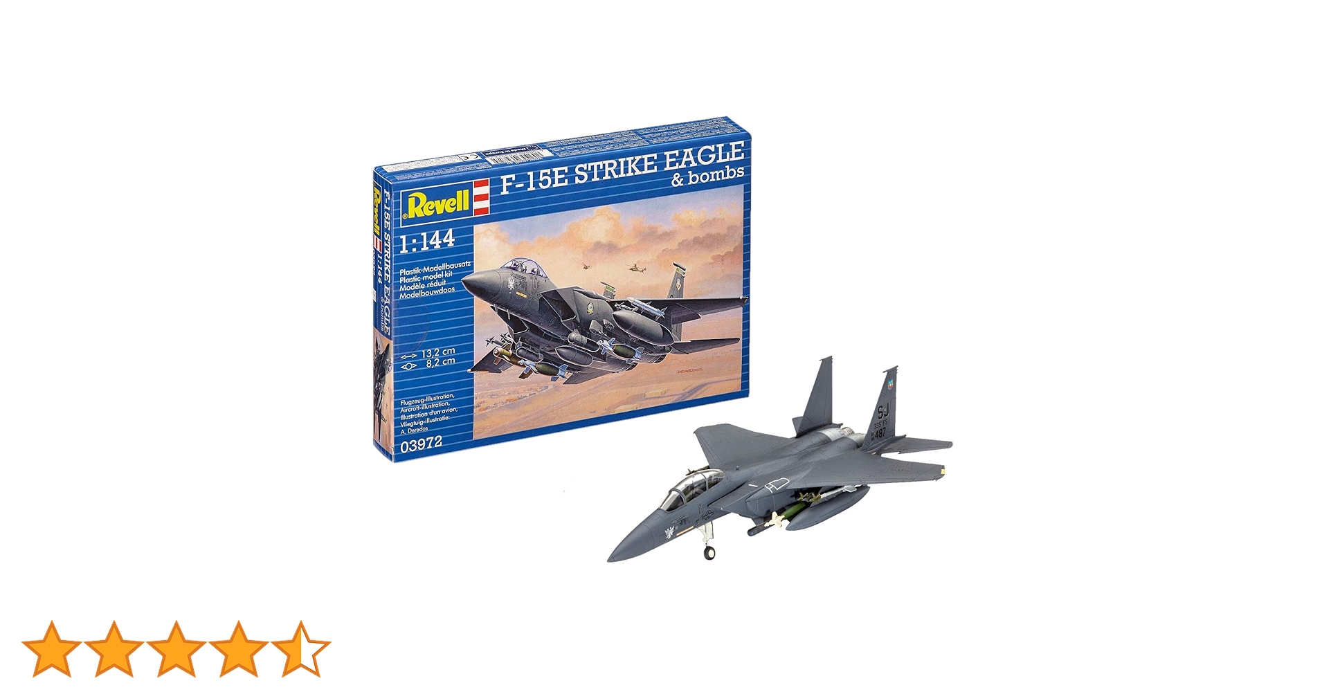 (未使用･未開封品)　ドイツレベル 1/144 F-15E ストライクイーグル 爆弾付 プラモデル kmdlckf Amazon | ドイツレベル 1/144 F-15E ストライクイーグル 爆弾付